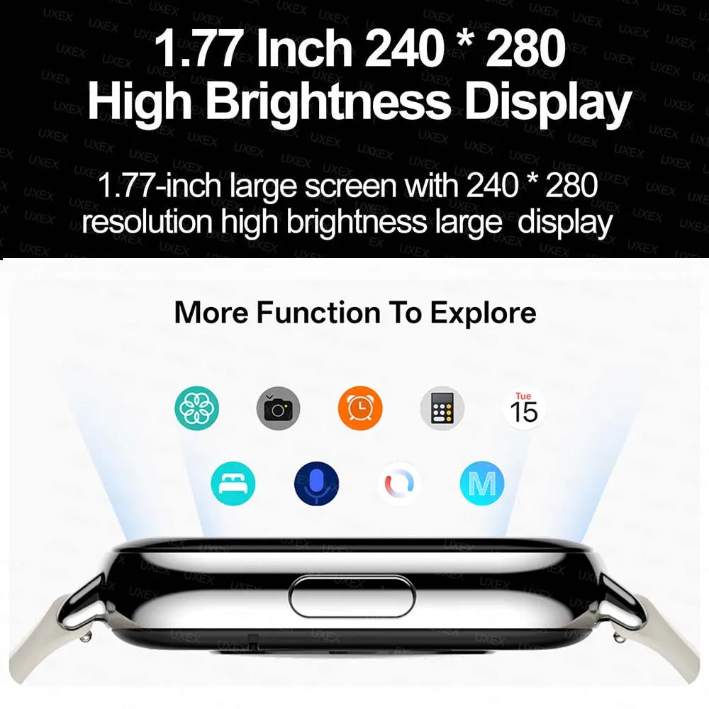 New Pro Smartwatch HD Full Screen Bluetooth Call Health Tracker Men And Women Sports Gift Custom Photo Fitness Smart Watch 2025