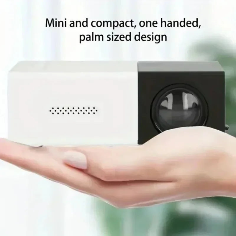 YG300 projector for playtime and presentations MINI lightweight mini mini projector with 1080P crystal clear quality