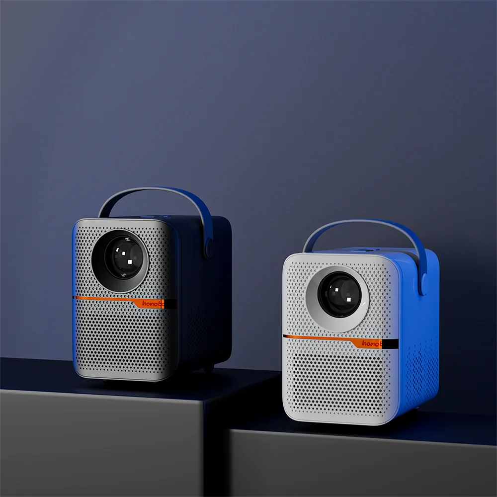 P10 Global 2GB 16GB Mini Android Projector 4K WIFI Bluetooth Electric Focus 1080P Smart Home Cinema Outdoor Portable Projector